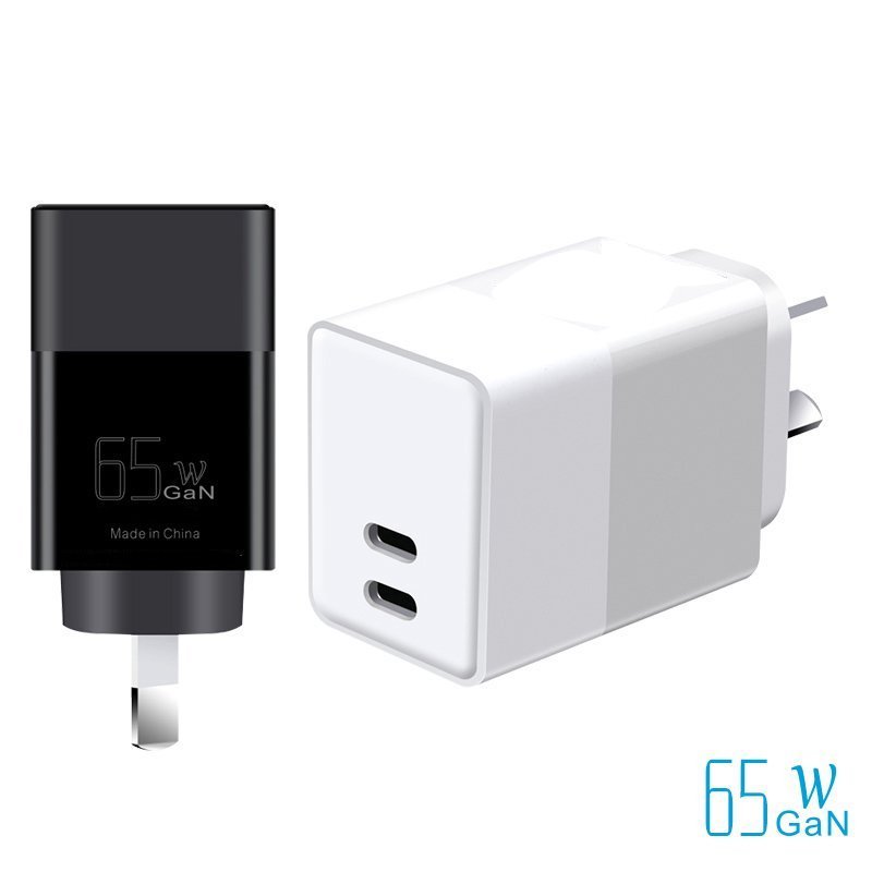 WEP-65-CC Black&White  65W GaN Charger